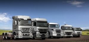 Linea de camiones Mercedes-Benz Euro 5. Foto 1