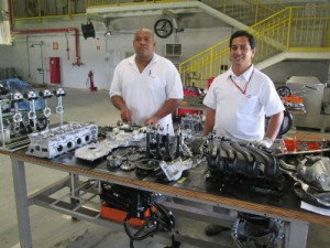 Nissan explica cómo los motores producidos en Resende, Brasil, son puestos a prueba