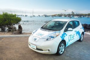 Nissan LEAF una opción de movilidad limpia para Galápagos