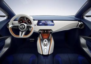 interior Nissan Sway Leaf 2017 pruebautos.com.ar