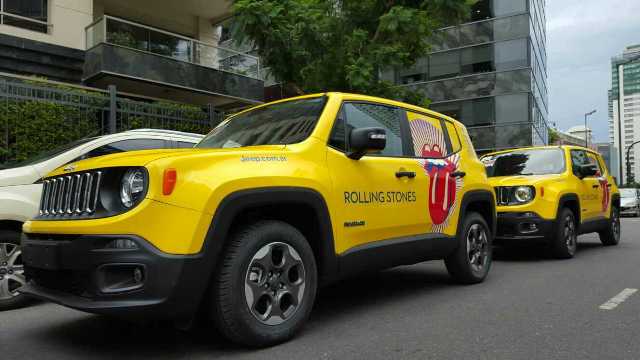 Jeep | Renegade apoyo logístico de The Rolling Stones