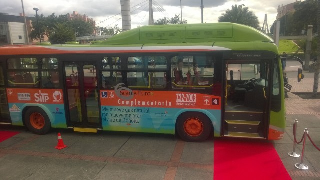 Buses a Gas | Scania | nuevos servicios en Bogotá