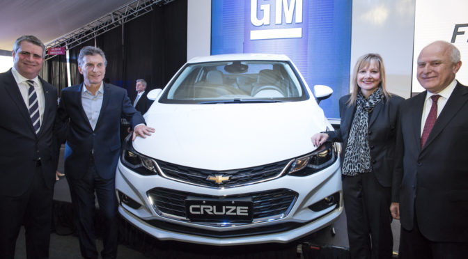 Chevrolet | Cruze | GM inauguró oficialmente la línea de producción