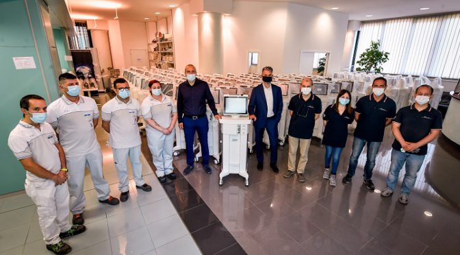 FCA | Italia | RSE | Se produjeron más de 3.000 respiradores