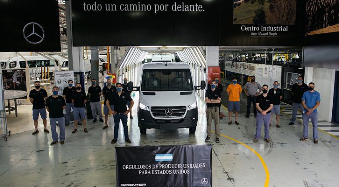 Sprinter | Mercedes-Benz Argentina | Rumbo a EEUU